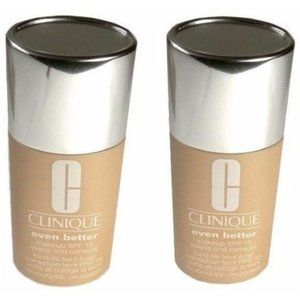 2pc CLINIQUE Foundation 27 Butterscotch Even Bette